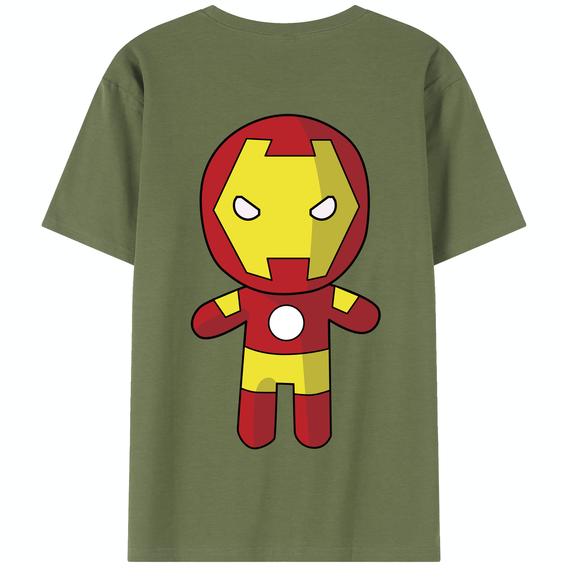 （画像用） アベンジャーズ The Avengers 綿100％半袖Tシャツ（背面プリント）